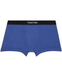 Tom Ford - Blue Classic Fit Boxer Briefs - Lyst