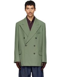 Dries Van Noten - Oversized Wool Blazer - Lyst
