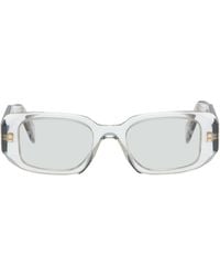 Prada - Symbole Rectangle Acetate Sunglasses - Lyst