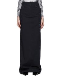 Pushbutton - Embroidered Maxi Skirt - Lyst