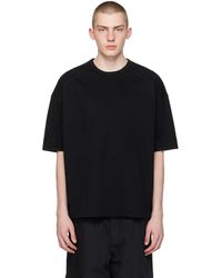 Juun.J - T-shirt noir à poche à glissière - Lyst