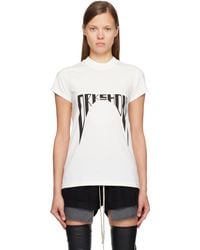 Rick Owens - Off- Concordians Small Level T-Shirt - Lyst