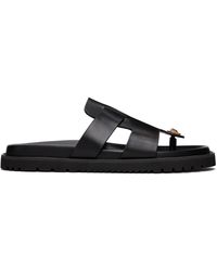 Versace - Leather Sandals - Lyst