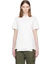 Maison Margiela - Double Layered T-Shirt - Lyst
