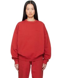 Anine Bing - Pull Molletonné Miles Rouge - Lyst