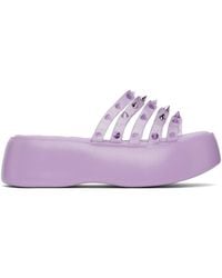 Jean Paul Gaultier - Purple Melissa Edition Becky Punk Love Sandals - Lyst