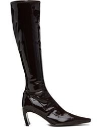 KNWLS - Serpent Stretch Pointed Slim Tall Boots - Lyst