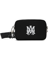 Amiri - Sac Caméra Noir À Monogrammes - Lyst
