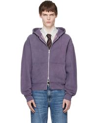Our Legacy - Pull À Capuche Rascal Mauve - Lyst