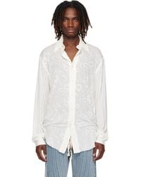 Edward Cuming - Off- Kitchen Curtain Shirt - Lyst