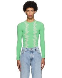 Eytys - Ssense Exclusive Green Emery Shirt - Lyst