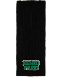 KENZO - 'college Patch' Scarf - Lyst