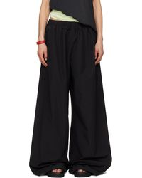 Acne Studios - ブラック リラックスフィット ラウンジパンツ - Lyst