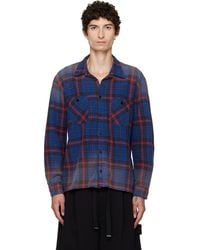Les Tien - Flannel Classic Button Up Shirt - Lyst