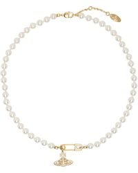 Vivienne Westwood - Lucrece Faux-Pearl Necklace - Lyst