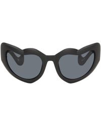 Le Specs - Black Fast Love Sunglasses - Lyst