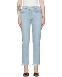 Agolde - Blue Riley Jeans - Lyst