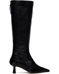 Aeyde - Alexis Dual-Tone Tall Boots - Lyst
