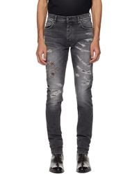 Amiri - Hollywood' Studded Jeans - Lyst