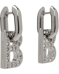 Balenciaga - B Chain Xs Earrings - Lyst