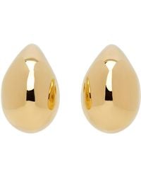Bottega Veneta - Gold Small Drop Earrings - Lyst