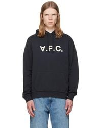 A.P.C. - Standard Grand 'Vpc' Hoodie - Lyst