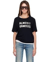 R13 - 'Almost Famous' Relaxed T-Shirt - Lyst