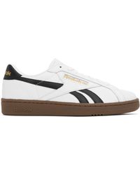Reebok - Baskets club c grounds uk blanches - Lyst