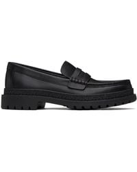 COACH - Cooper Leather Penny Loafers - Lyst