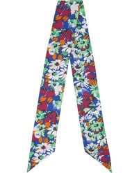 Marni - Pop Flower Silk Scarf - Lyst