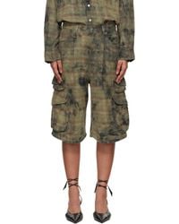 R13 - Bermuda Cargo Shorts - Lyst