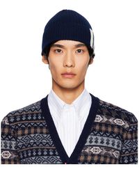 Thom Browne - Cashmere 4-Bar Cuff Beanie - Lyst