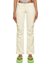 Miaou - Off-white Raven Trousers - Lyst