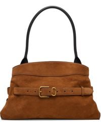 Marc Jacobs - Tan 'The Suede Dakota Satchel' Bag - Lyst