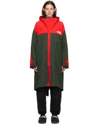Undercover - Red & Green The North Face Edition Geodesic Shell Coat - Lyst