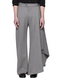 ALAINPAUL - Extended Tailored Trousers - Lyst