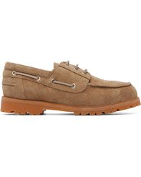 Studio Nicholson - Guston Suede Boat Shoes - Lyst