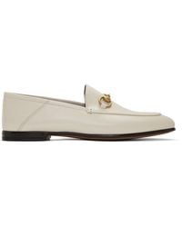 gucci loafers women white