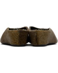 【関税込み】Paloma Wool トープ Fernanda III フラットシューズ Paloma Wool: トープ Fernanda III フラットシューズ | SSENSE 日本