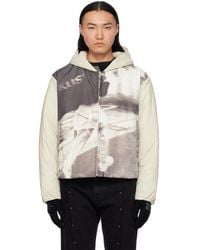 Kusikohc - Off- & Padded Printed Jacket - Lyst