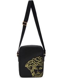 versace messenger bag mens