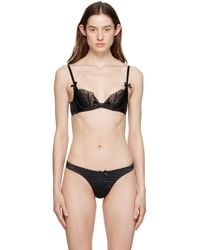 Agent Provocateur - Black Ryan Balconette Bra - Lyst