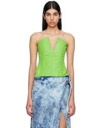 Marques'Almeida - Marques Almeida V-Neck Top - Lyst