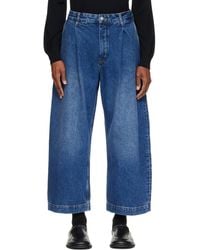 Studio Nicholson - Puch Wide Leg Jeans - Lyst