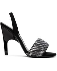 The Attico - Black Rem Heeled Sandals - Lyst