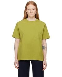 Bode - Green '' Embroidered T-shirt - Lyst