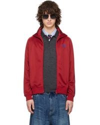 Needles Poly Smooth Track Jacket in Green for Men | Lyst