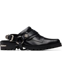Toga Virilis - Leather Slip-On Loafers - Lyst