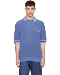 Marni - Embroidered Polo - Lyst