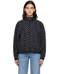 Alexander Wang - Black Coaches Bomber Jacket - Lyst